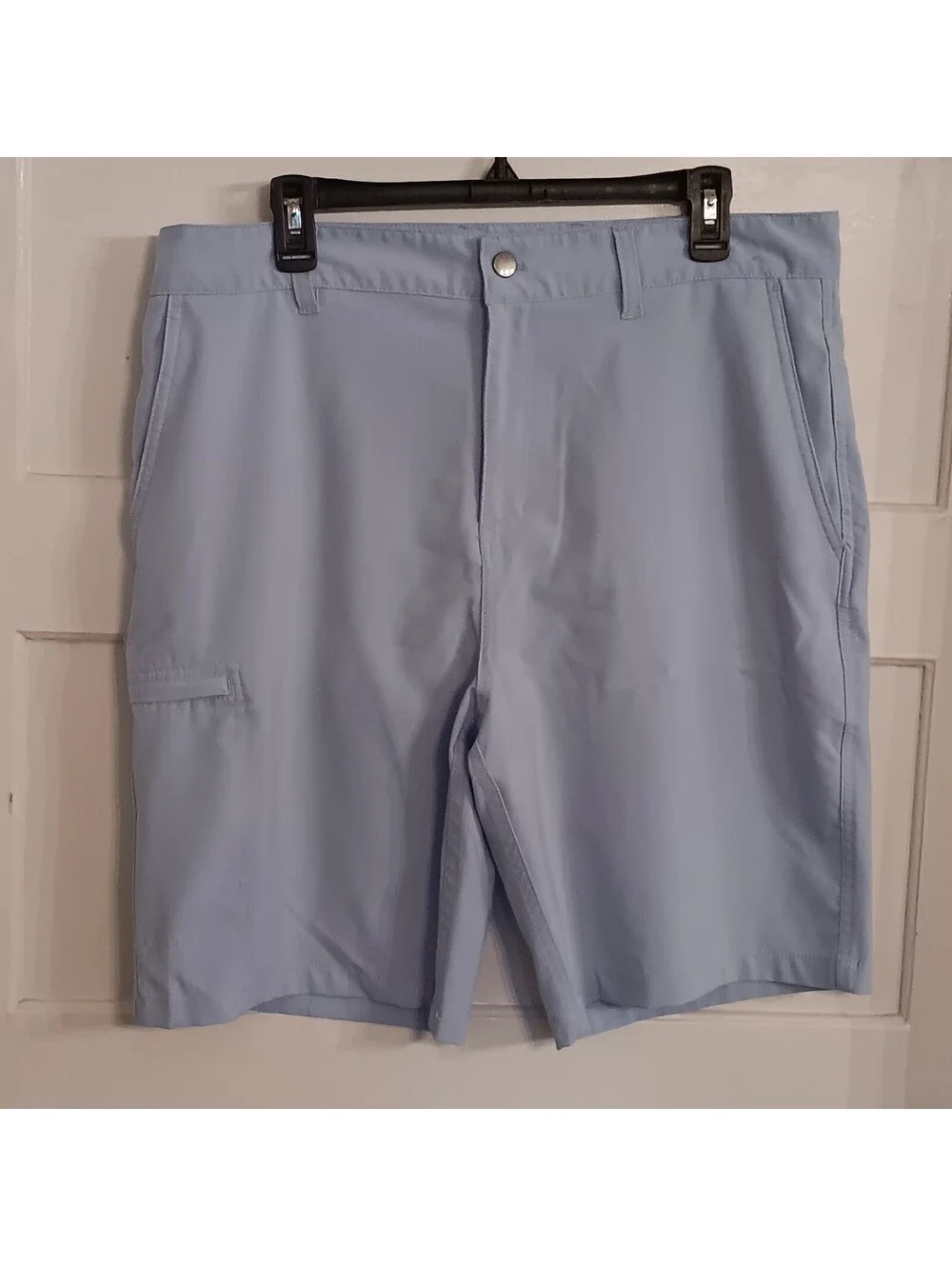 Panama Jack Hybrid Shorts Quick Dry 4-Way Stretch Blue Size Men's Sz 36 Golf